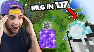 TRYING NEW MLG IN MINECRAFT 1.17