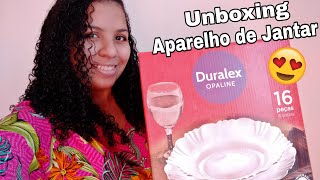 APARELHO DE JANTAR PÉTALA + COMPRINHAS | UNBOXING