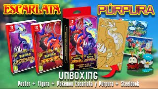 ¡Unboxing PACK DUAL Pokémon Escarlata y Purpura!