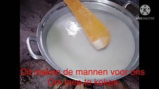 Hoe maak je Kökönötö papa ?(Kokospap)