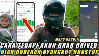 JANGAN PANIK!! CARA TERAPI AKUN GRAB DRIVER  BIAR ORDERAN  NYANGKUT NONSTOP