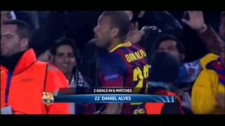 gestitos de alves tras gol al city