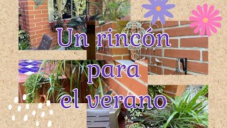 Un rincón para sentarnos y relajarnos este verano