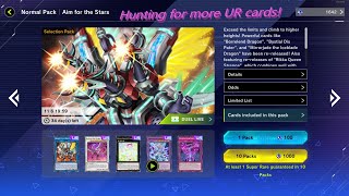 Master Duel: Hunting for the UR cards in Aim for the Stars Part 2