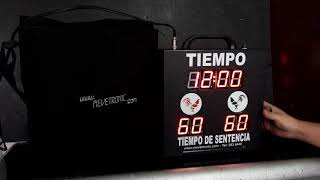 RELOJ UNIFICADO 2 CARAS