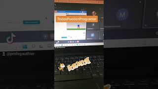 TodosPuedenProgramar💻: creando juego de plataformas con Scratch 🤖