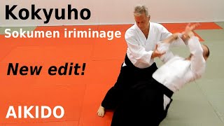 Aikido technique KOKYUHO (SOKUMEN IRIMINAGE) against different attacks, by Stefan Stenudd