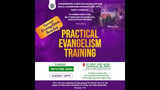 Special Sunday Service|| Practical Evangelism Training || February 18, 2024