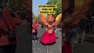 Kostum karnaval paling niat 2023 #shorts #carnaval #art