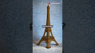 Eiffel Tower Can Grow Taller in Summer! 🌞 | Topato Facts #shorts