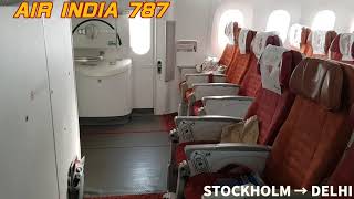 [ एयर इंडिया समीक्षा ♡] AIR INDIA B787-8 🇮🇳 STOCKHOLM→DELHI