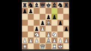 Opening Principle Develop Your Pieces #chess #chessbaseindia #kingsacrifice #shorts #opening#Develop