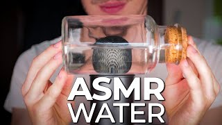 ASMR Water Bottle Shaking & Tapping Sounds (No Talking)