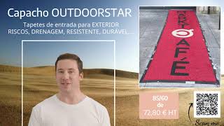 Capacho exterior personalizável OUTDOORSTAR