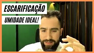 SAIBA A UMIDADE IDEAL PARA ESCARIFICAÇÃO DO SOLO