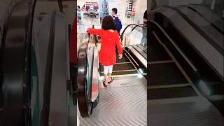 Funny Escalator 🤪🤪🤪#escalator #funny #shorts