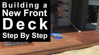 Building a Deck - Step By Step