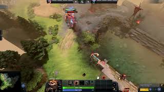 Dota 2 - Primal Beast Onslaught vs Spirit Breaker Charge of Darkness interaction