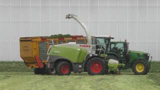 Claas Jaguar 950 PICK UP 300  LH Trinkl Bad Blumau  Fendt John Deere  Erster Schnitt   First Cut