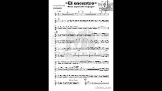 El encuentro - banda imperial de huajuapan (partitura)