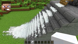 steveee best moments! realistic snow in minecraft! Minecraft memes