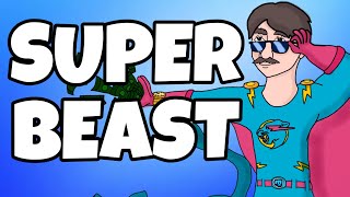 DRAWING MR BEAST AS A SUPERHERO