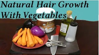 Carrots & Onions for hair Growth! Hair Treatment For Super Long Thick Soft Hair!