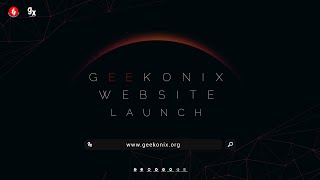 Website Launch - geekonix.org | GEEKONIX | Techno Main Saltlake