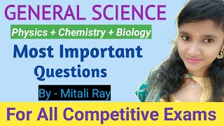 General Science Most Important Questions | GS In English #shorts #Youtubeshorts