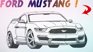  "Mastering the Art of Drawing Cars: Ford Mustang Edition"