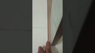 Handle profile for shutter