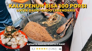 LOTEK & GADO-GADO LEGENDARIS MAHAL? EMANG SEENAK APA SIH LOTEK GADO-GADO TETEG LEMPUYANGAN INI ?