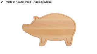 Cutting board WOODEN PIGGY