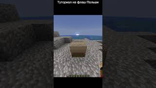 Туториал на флаг Польши! #steam #polska #minecraft #flag #shorts