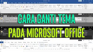 Cara Ganti Tema Microsoft Word