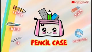 How to Draw ✏️ Cute POUCH✏️Step By Step Easy For kids #trending #viralvideo #youtuber #kids #drawing