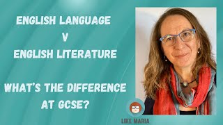 GCSE English Language v English Literature - What's the difference?