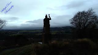 William Wallace Statue, Bemersyde. December 2021.