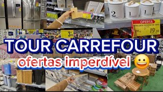 📍TOUR CARREFOUR 2024|MUITA OFERTA E ACHADINHOS | UNIVERSIDADES...#decoracion