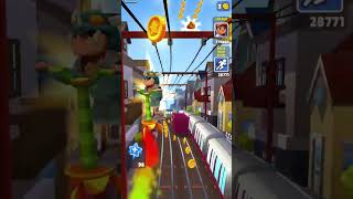 Subway surfer running #gamingvideos #games