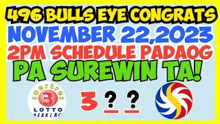 2pm Schedule Padaog November 22,2023 Best Swertres Combination