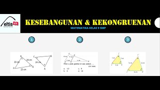 Sebangun & Kongruen, MATEMATIKA KELAS 7 SMP, teori dan latihan soal