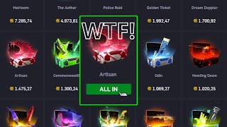 MY BIGGEST ALL IN WIN ON CASE BATTLLE!! (CSGOEmpire)