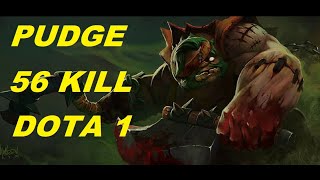 PUDGE RECONTRA GOZU 56 KILL EN UNA PARTIDA DOTA 1