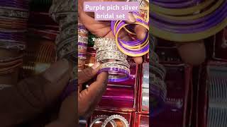 Metal bridal Bangle chura set #viralvideo #weddingchura #trending #ytshorts #fashion