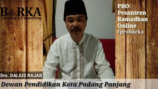 Testimoni dari Dewan Pendidikan mendukung kegiatan PRO BARKA