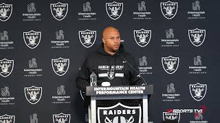 Las Vegas Raiders Head Coach Antonio Pierce Press Conference #raiders