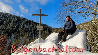 Belgenbachtaltour im Schnee - Urwüchsige Natur und herrliche Fernsichten