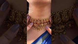 Gold Nakash Choker #gold #jewelleryjewellery #earringsdesign #goldstyle #jewellery #necklace