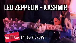 Led Zeppelin - Kashmir Lefty Cover - Schecter Solo ii & EMG Fat 55s